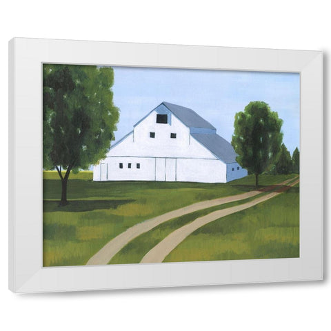 Sunbathed Stead II White Modern Wood Framed Art Print by Popp, Grace