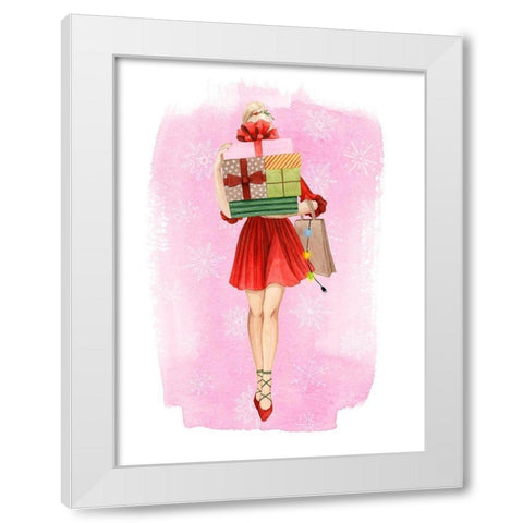 Mary Ann Bright II White Modern Wood Framed Art Print by Popp, Grace