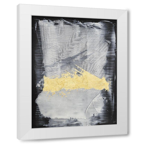 Re-Vision II White Modern Wood Framed Art Print by Stramel, Renee W.