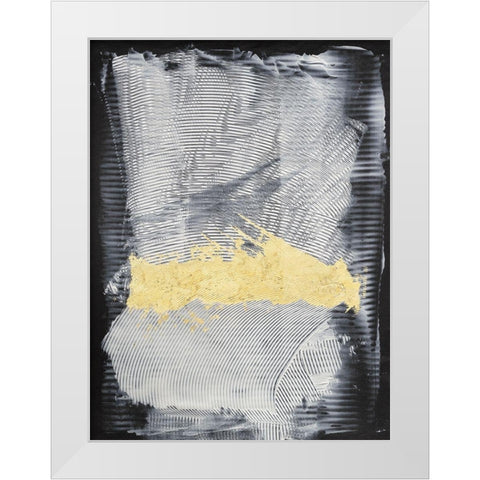 Re-Vision II White Modern Wood Framed Art Print by Stramel, Renee W.