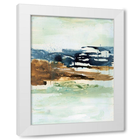 Northern Spring II White Modern Wood Framed Art Print by Combs, Joyce