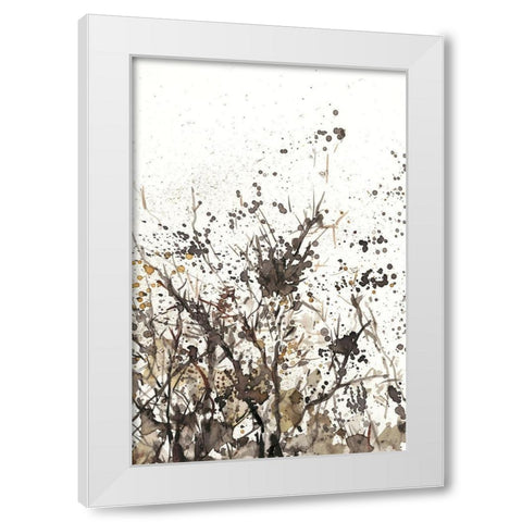 In the Weeds I White Modern Wood Framed Art Print by Dixon, Samuel