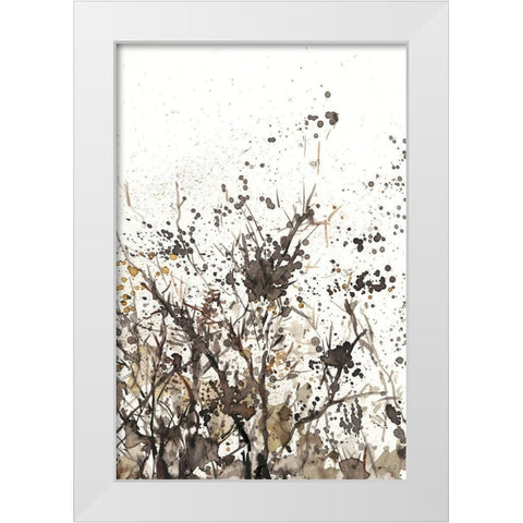 In the Weeds I White Modern Wood Framed Art Print by Dixon, Samuel