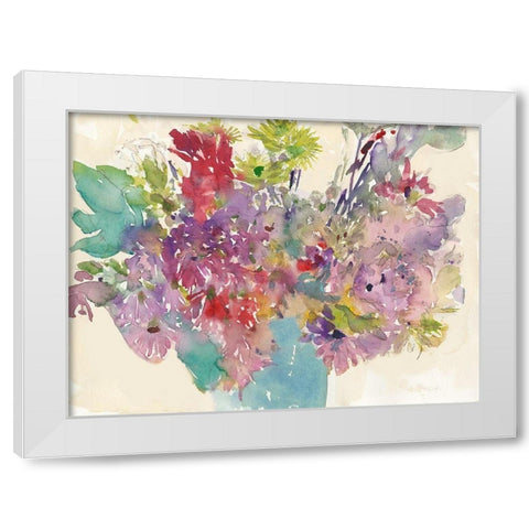 Summer Planter II White Modern Wood Framed Art Print by Dixon, Samuel