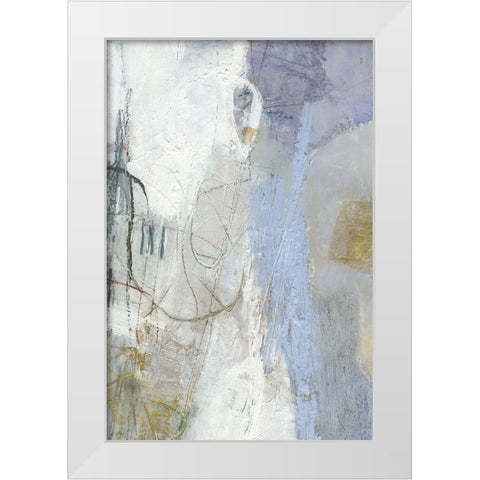 Sonsie I White Modern Wood Framed Art Print by Jachimiec, Sue