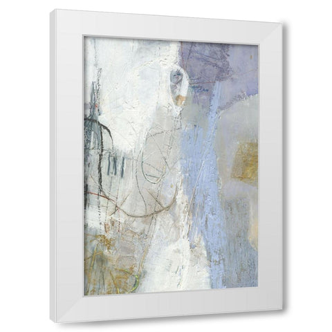 Sonsie I White Modern Wood Framed Art Print by Jachimiec, Sue