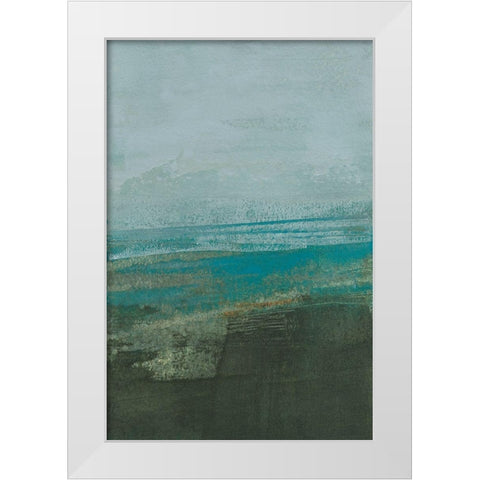 Werra I White Modern Wood Framed Art Print by Jachimiec, Sue