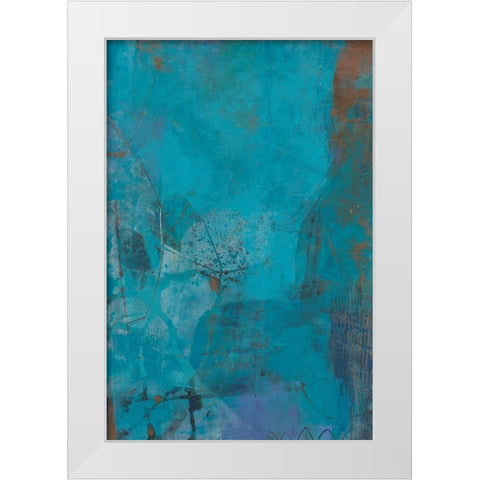 Chivy II White Modern Wood Framed Art Print by Jachimiec, Sue