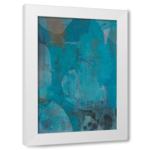 Chivy IV White Modern Wood Framed Art Print by Jachimiec, Sue