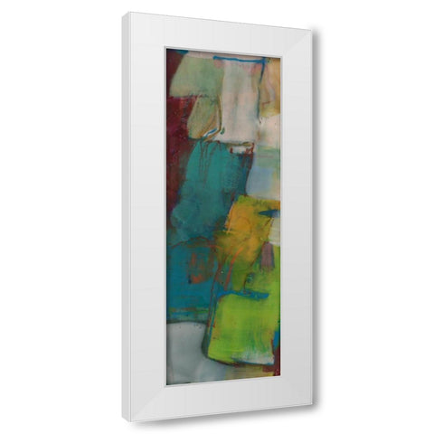 Nisus IV White Modern Wood Framed Art Print by Jachimiec, Sue