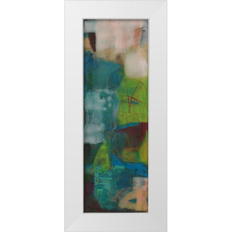 Nisus V White Modern Wood Framed Art Print by Jachimiec, Sue