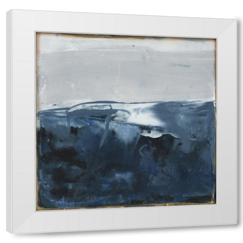 Smirr I White Modern Wood Framed Art Print by Jachimiec, Sue