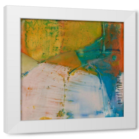 Braw III White Modern Wood Framed Art Print by Jachimiec, Sue