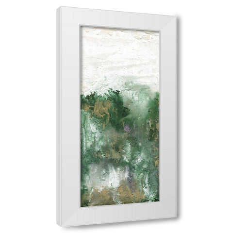 Sudra II White Modern Wood Framed Art Print by Bramma, Lila