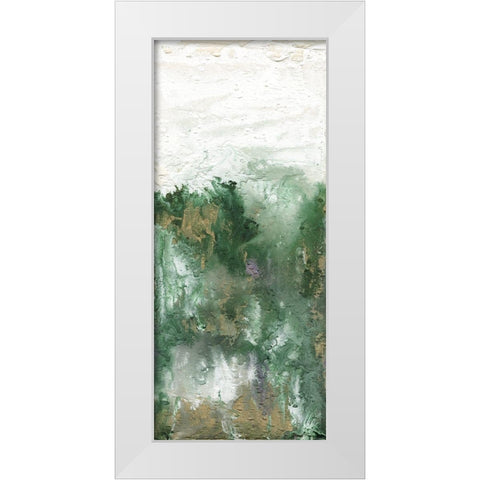 Sudra II White Modern Wood Framed Art Print by Bramma, Lila