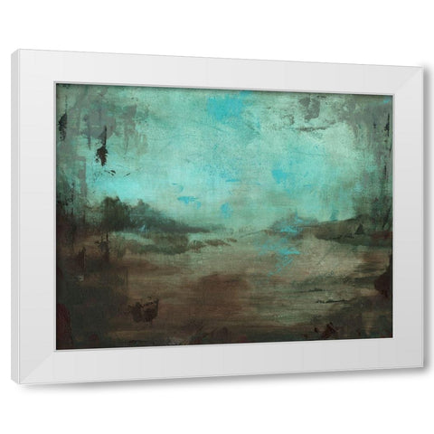 Bayou Lafourche I White Modern Wood Framed Art Print by Green, Jacob