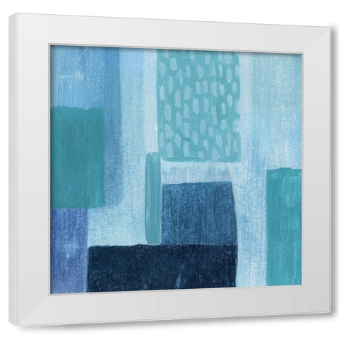 Waterfall Whisper II White Modern Wood Framed Art Print by Popp, Grace