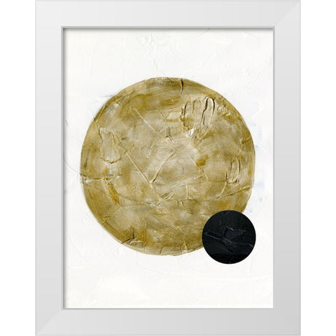 Scandinavian Moon II White Modern Wood Framed Art Print by Green, Jacob