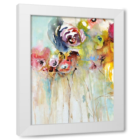 Preferidas I White Modern Wood Framed Art Print by Herrera, Leticia