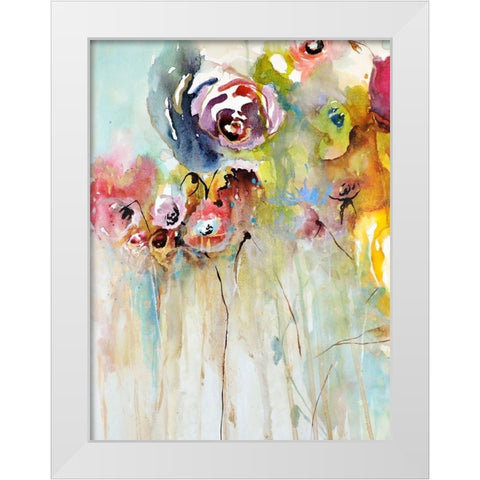 Preferidas I White Modern Wood Framed Art Print by Herrera, Leticia