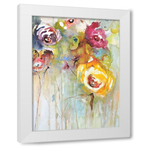 Preferidas II White Modern Wood Framed Art Print by Herrera, Leticia