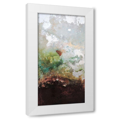 En la Tierra I White Modern Wood Framed Art Print by Herrera, Leticia