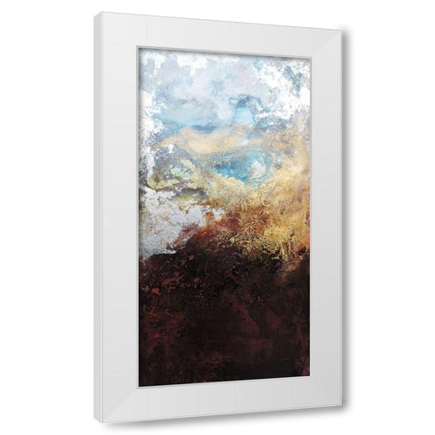 En la Tierra II White Modern Wood Framed Art Print by Herrera, Leticia