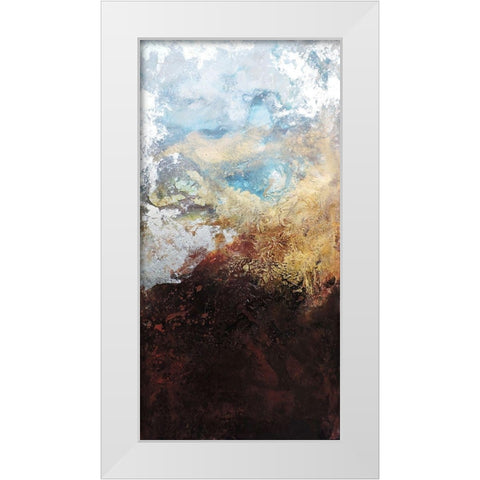 En la Tierra II White Modern Wood Framed Art Print by Herrera, Leticia