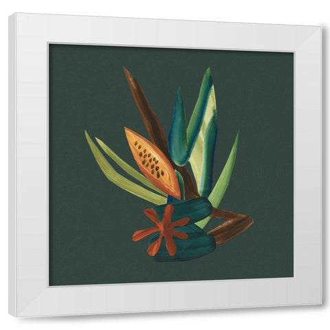 Tropic of Capricorn I White Modern Wood Framed Art Print by Stramel, Renee W.