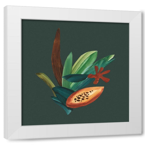 Tropic of Capricorn II White Modern Wood Framed Art Print by Stramel, Renee W.