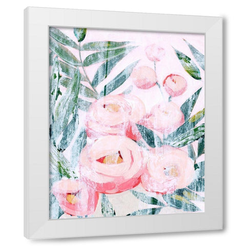 Bleached Bouquet III White Modern Wood Framed Art Print by Popp, Grace