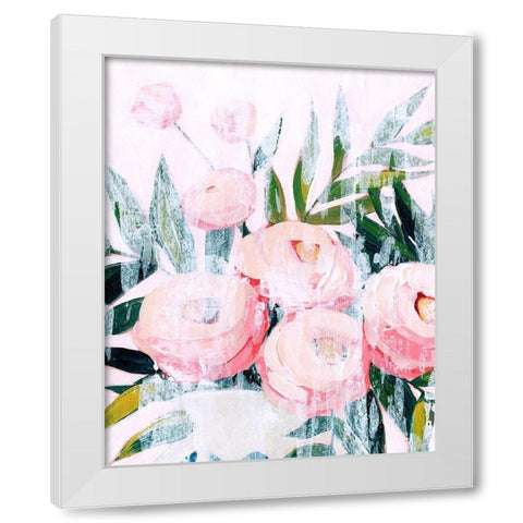 Bleached Bouquet IV White Modern Wood Framed Art Print by Popp, Grace