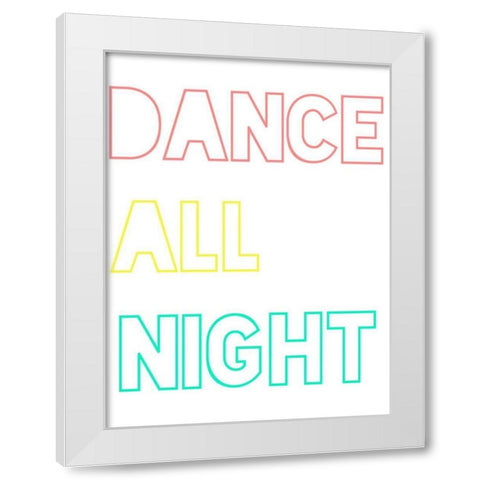 Full of Life II White Modern Wood Framed Art Print by Sizemore, Natalie