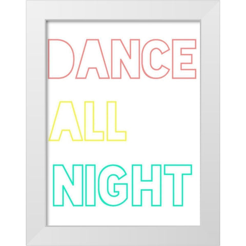 Full of Life II White Modern Wood Framed Art Print by Sizemore, Natalie