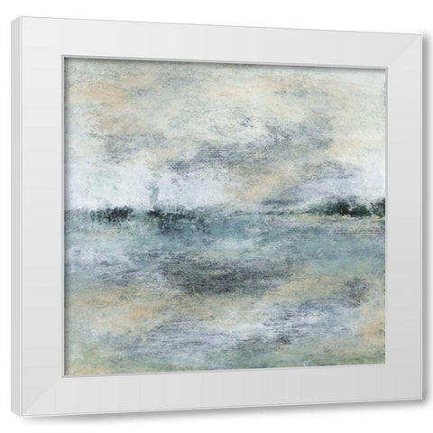 Obscure III White Modern Wood Framed Art Print by Gordon, Sharon
