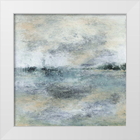 Obscure III White Modern Wood Framed Art Print by Gordon, Sharon