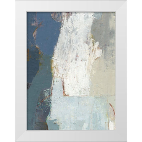 A Go Go III White Modern Wood Framed Art Print by Jachimiec, Sue