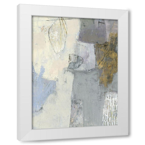 A Go Go IV White Modern Wood Framed Art Print by Jachimiec, Sue