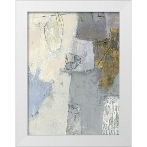 A Go Go IV White Modern Wood Framed Art Print by Jachimiec, Sue