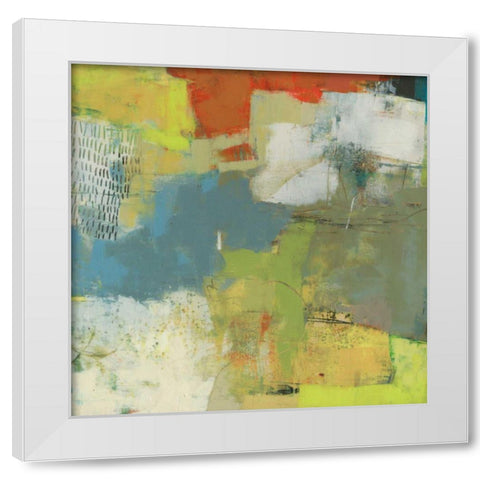 Saorsa II White Modern Wood Framed Art Print by Jachimiec, Sue
