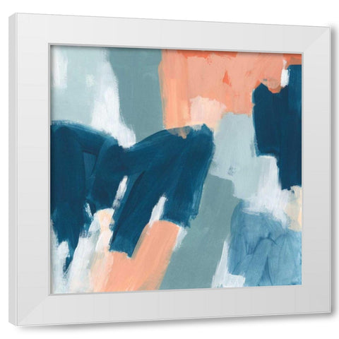 Post Haste I White Modern Wood Framed Art Print by Vess, June Erica