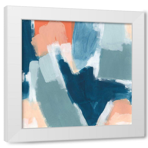 Post Haste II White Modern Wood Framed Art Print by Vess, June Erica