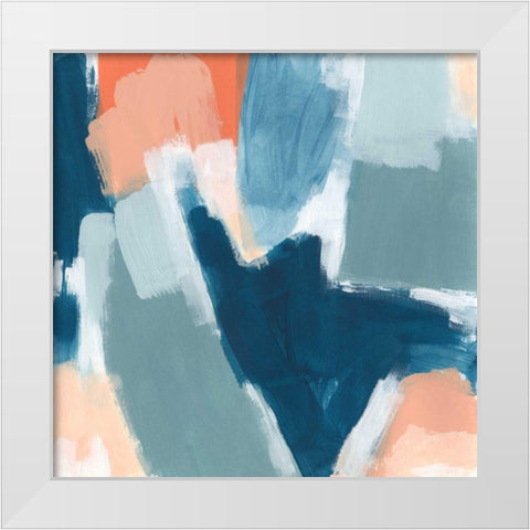 Post Haste II White Modern Wood Framed Art Print by Vess, June Erica