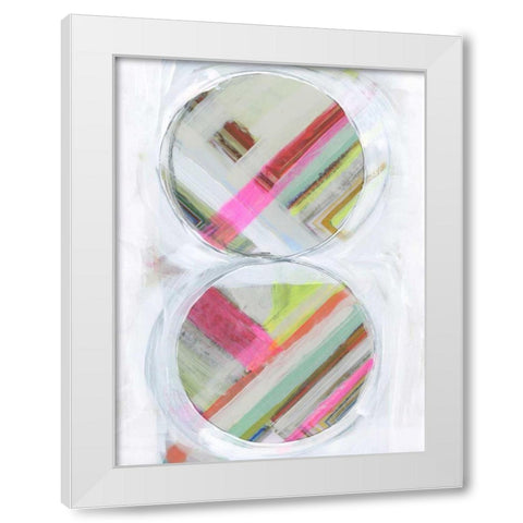 Art in Whites I White Modern Wood Framed Art Print by Bellissimo Art