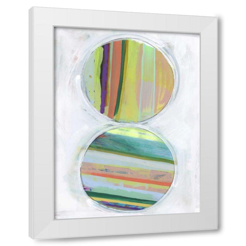 Art in Whites IV White Modern Wood Framed Art Print by Bellissimo Art