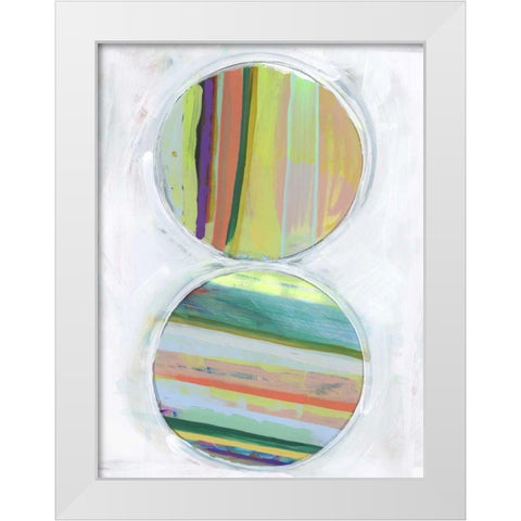Art in Whites IV White Modern Wood Framed Art Print by Bellissimo Art