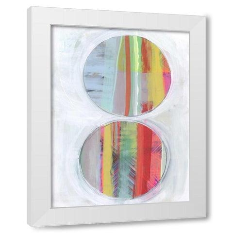 Art in Whites VI White Modern Wood Framed Art Print by Bellissimo Art