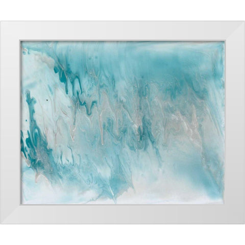 Cirrus II White Modern Wood Framed Art Print by Studio W