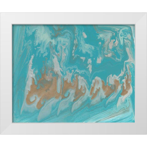 Cirrus III White Modern Wood Framed Art Print by Studio W