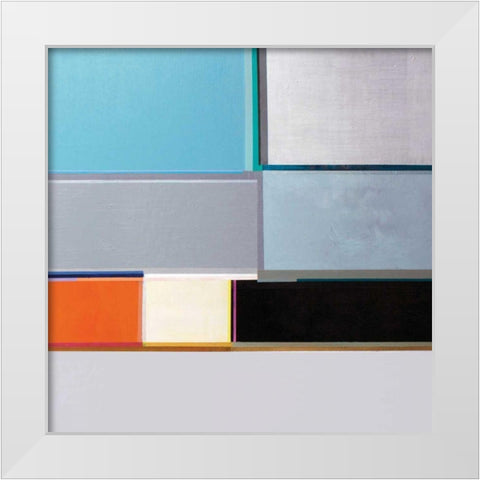 Unloaded I White Modern Wood Framed Art Print by Bellissimo Art
